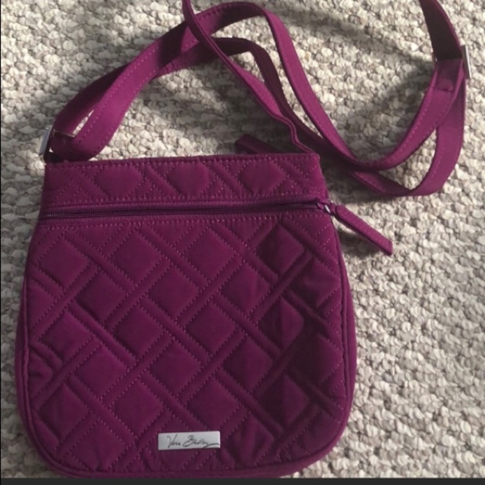 Vera Bradley purple cross body